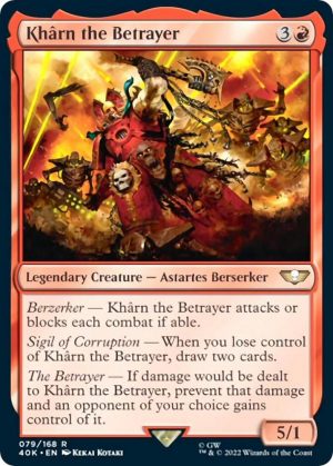 Kharn the Betrayer [Universes Beyond: Warhammer 40,000]