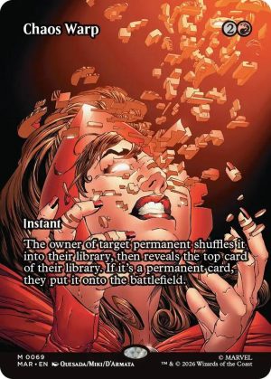 Chaos Warp (Borderless) [Marvel Universe Eternal-Legal]