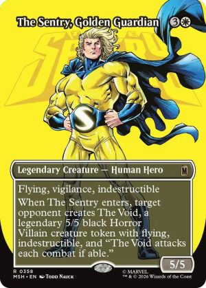 The Sentry, Golden Guardian (Borderless) [Marvel Super Heroes]