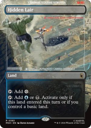 Hidden Lair (Borderless) [Marvel Super Heroes]