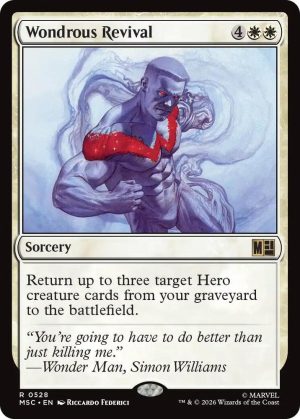 Wondrous Revival [Commander: Marvel Super Heroes]