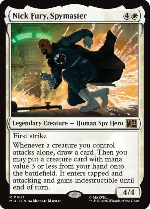 Nick Fury, Spymaster [Commander: Marvel Super Heroes]