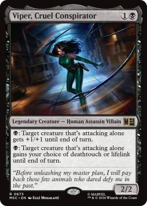 Viper, Cruel Conspirator [Commander: Marvel Super Heroes]
