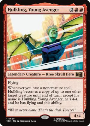 Hulkling, Young Avenger [Commander: Marvel Super Heroes]