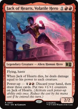 Jack of Hearts, Volatile Hero [Commander: Marvel Super Heroes]