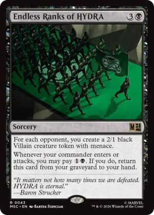 Endless Ranks of HYDRA [Commander: Marvel Super Heroes]