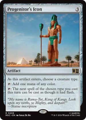 Progenitor's Icon [Commander: Marvel Super Heroes]