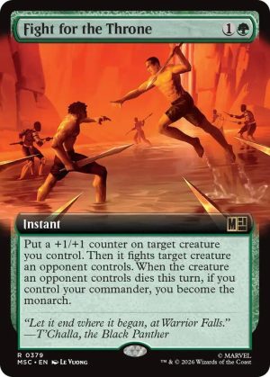 Fight for the Throne (Extended Art) [Commander: Marvel Super Heroes]