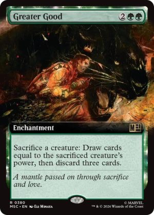 Greater Good (Extended Art) [Commander: Marvel Super Heroes]