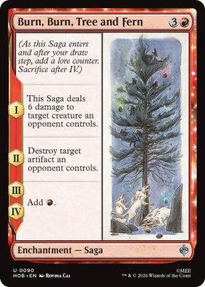 Burn, Burn, Tree and Fern [The Hobbit]