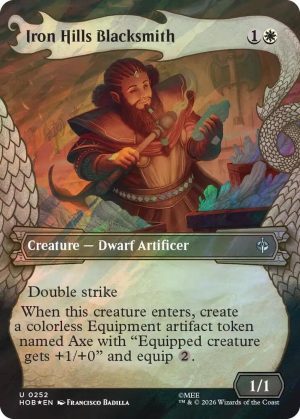 Iron Hills Blacksmith (Showcase) (Surge Foil) [The Hobbit]