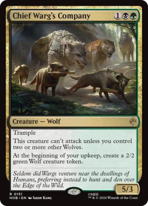 Chief Warg's Company [The Hobbit]