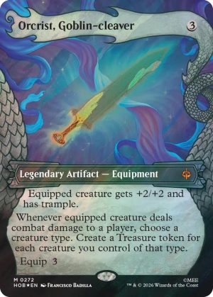 Orcrist, Goblin-cleaver (Showcase) (Surge Foil) [The Hobbit]