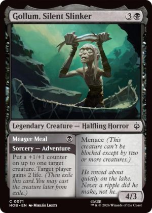 Gollum, Silent Slinker [The Hobbit]