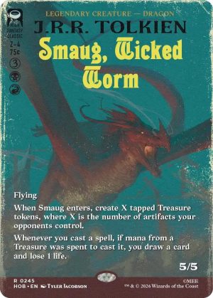 Smaug, Wicked Worm (Borderless) [The Hobbit]