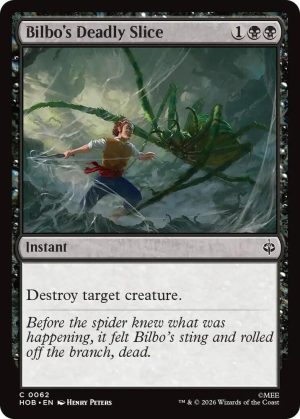 Bilbo's Deadly Slice [The Hobbit]