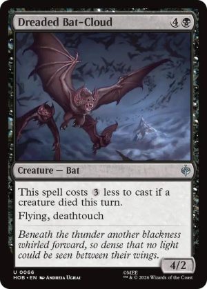 Dreaded Bat-Cloud [The Hobbit]