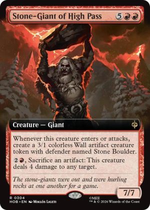 Stone-Giant of High Pass (Extended Art) [The Hobbit]