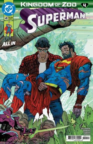 SUPERMAN #41 CVR A GUILLEM MARCH CONNECTING (KINGDOM OF ZOD)