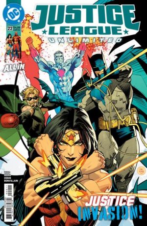 JUSTICE LEAGUE UNLIMITED #22 CVR A DAN MORA