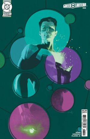 GREEN LANTERN #38 CVR B MARC ASPINALL CARD STOCK VAR