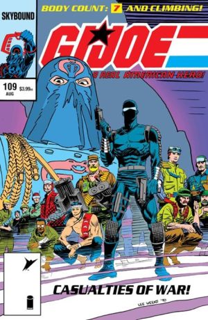 GI JOE A REAL AMERICAN HERO #109 HAMA FILES EDITION CVR A LEE WEEKS