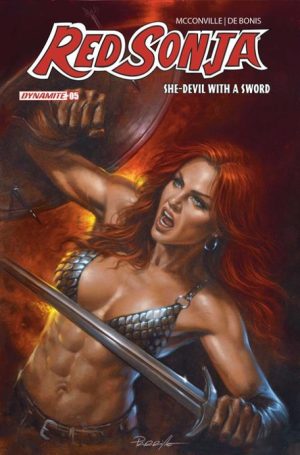 RED SONJA SHE DEVIL WITH A SWORD #5 CVR B LUCIO PARRILLO VAR