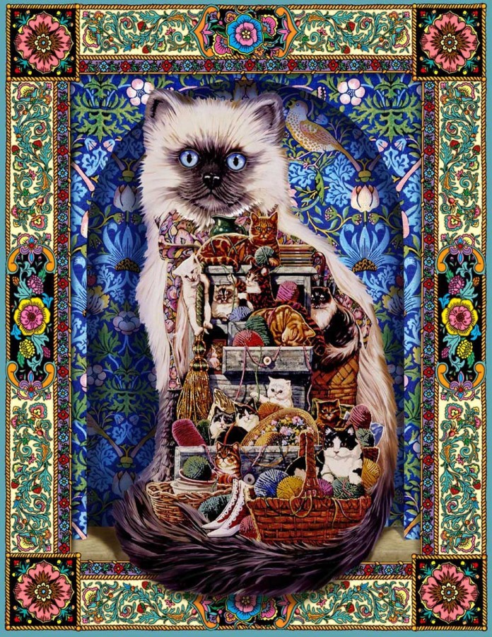 Cats Galore 500 Piece Jigsaw Puzzle From Springbok Puzzles