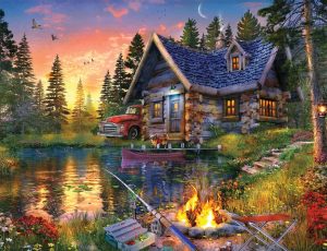 Sun Kissed Cabin - 500 pc