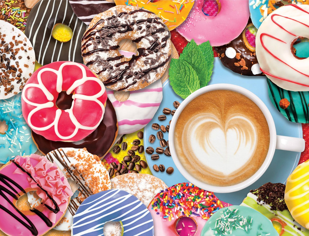 Donuts N' Coffee - 500 pc
