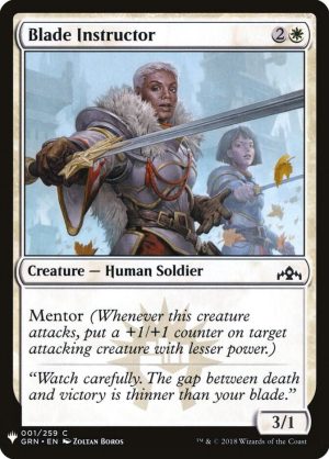 Blade Instructor [The List Reprints]