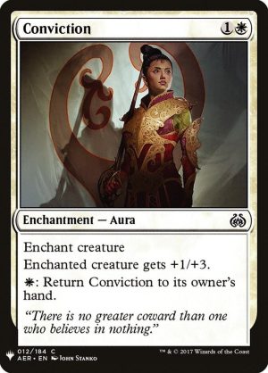 Conviction [The List Reprints]