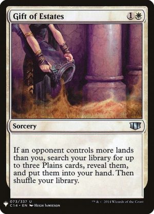 Gift of Estates [The List Reprints]