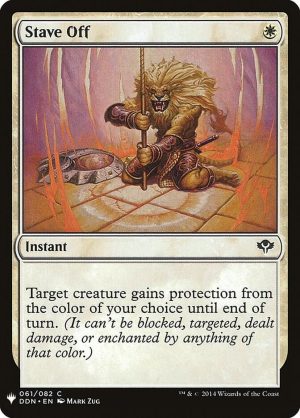Stave Off [The List Reprints]
