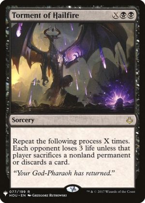 Torment of Hailfire [The List Reprints]