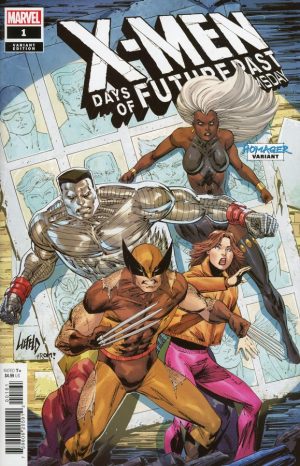 X-MEN: DAYS OF FUTURE PAST - DOOMSDAY 1 ROB LIEFELD HOMAGER VARIANT
