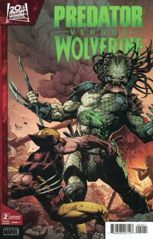 PREDATOR VS. WOLVERINE 2 GARY FRANK VARIANT