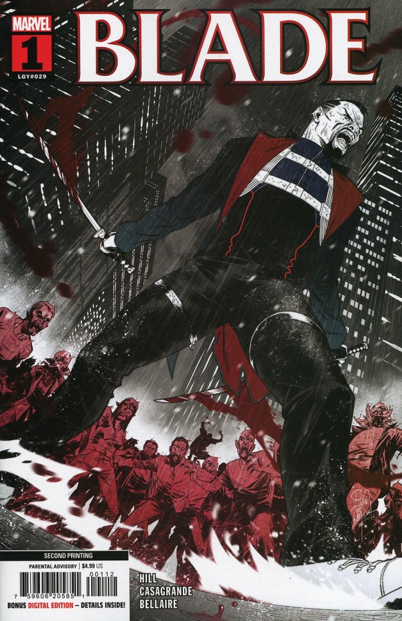 BLADE 1 ELENA CASAGRANDE 2ND PRINTING VARIANT