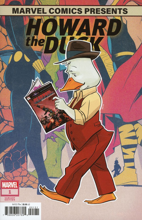 HOWARD THE DUCK 1 ANNIE WU MARVEL COMICS PRESENTS VARIANT