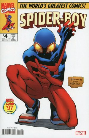SPIDER-BOY 4 ETHAN YOUNG MARVEL 97 VARIANT
