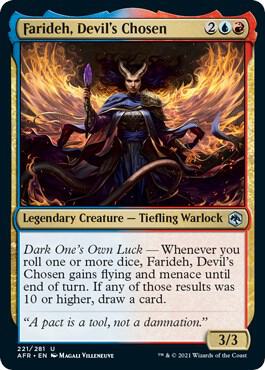 Farideh, Devil's Chosen [Adventures in the Forgotten Realms]