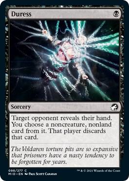 Duress [Innistrad: Midnight Hunt]