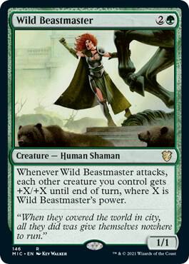 Wild Beastmaster [Commander: Innistrad: Midnight Hunt]