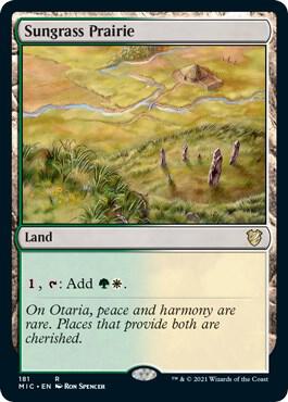 Sungrass Prairie [Commander: Innistrad: Midnight Hunt]