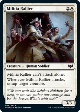 Militia Rallier [Innistrad: Crimson Vow]