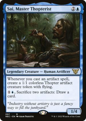 Sai, Master Thopterist [Commander: Kamigawa: Neon Dynasty]