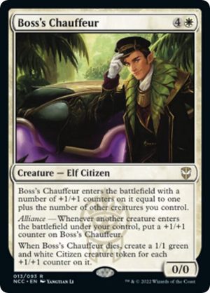 Boss's Chauffeur [Commander: Streets of New Capenna]