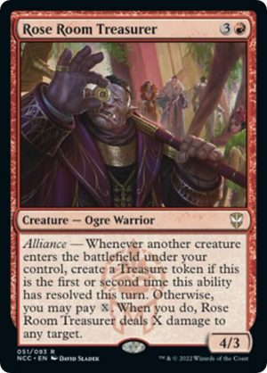 Rose Room Treasurer [Commander: Streets of New Capenna]