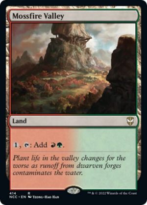 Mossfire Valley [Commander: Streets of New Capenna]
