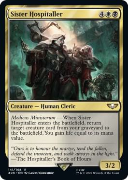 Sister Hospitaller [Universes Beyond: Warhammer 40,000]